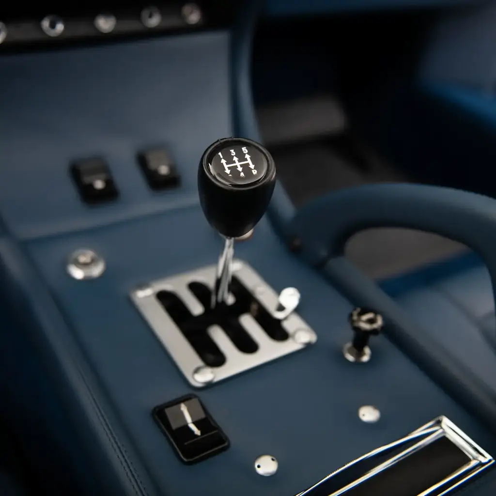 Gear Lever in the 1972 Lamborghini Miura P400 SV