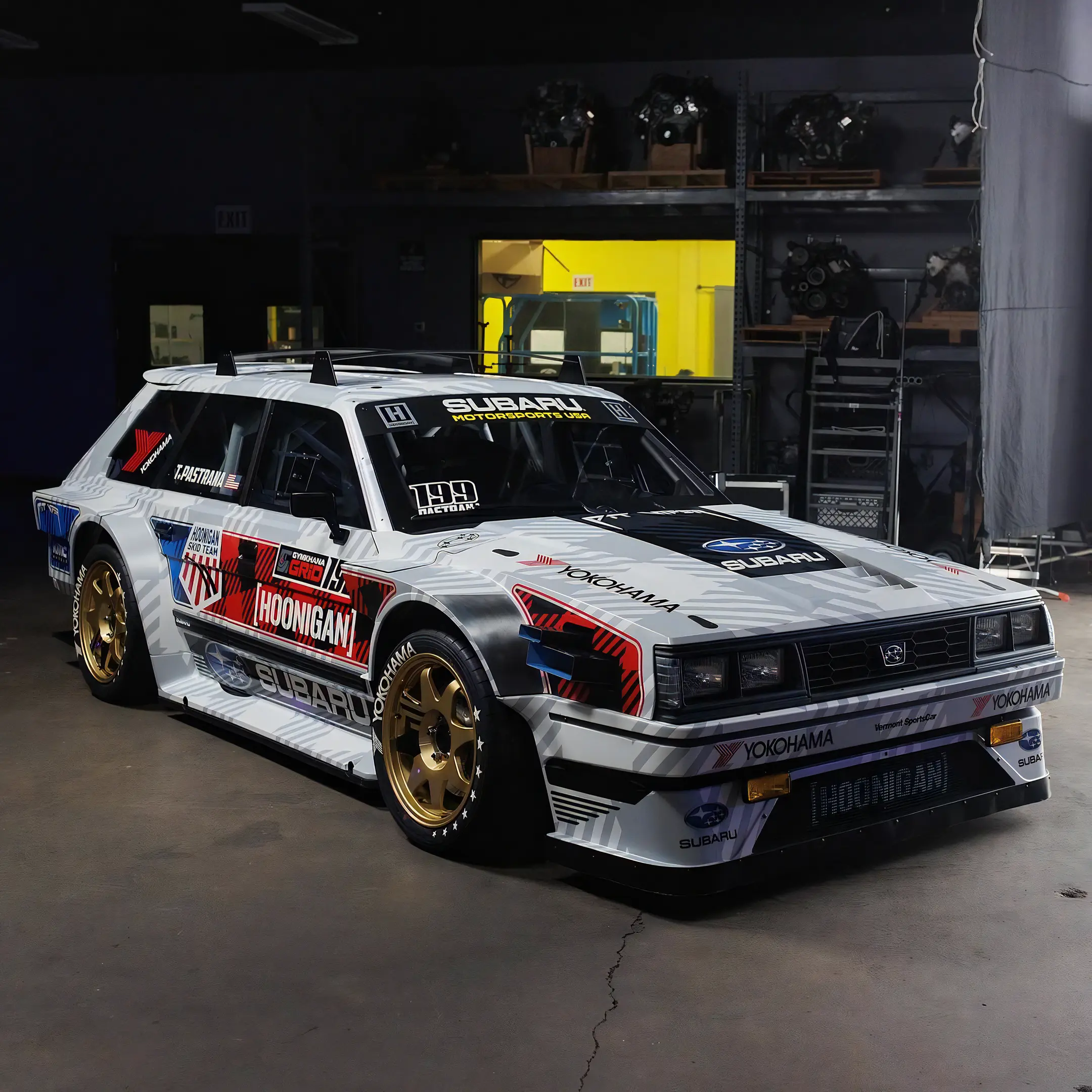 Subaru's 1983 AWD GL Wagon Restomod for Travis Pastrana - The Family Huckster