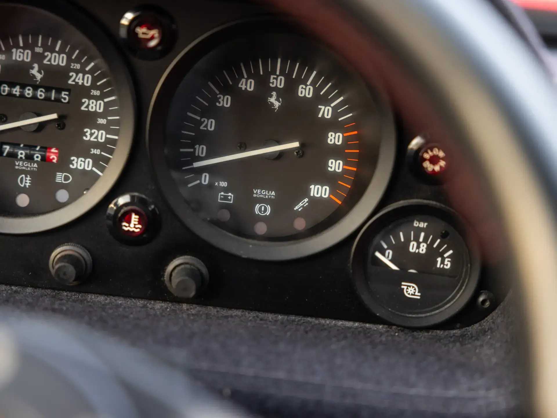 1991 Ferrari F40 Dashboard