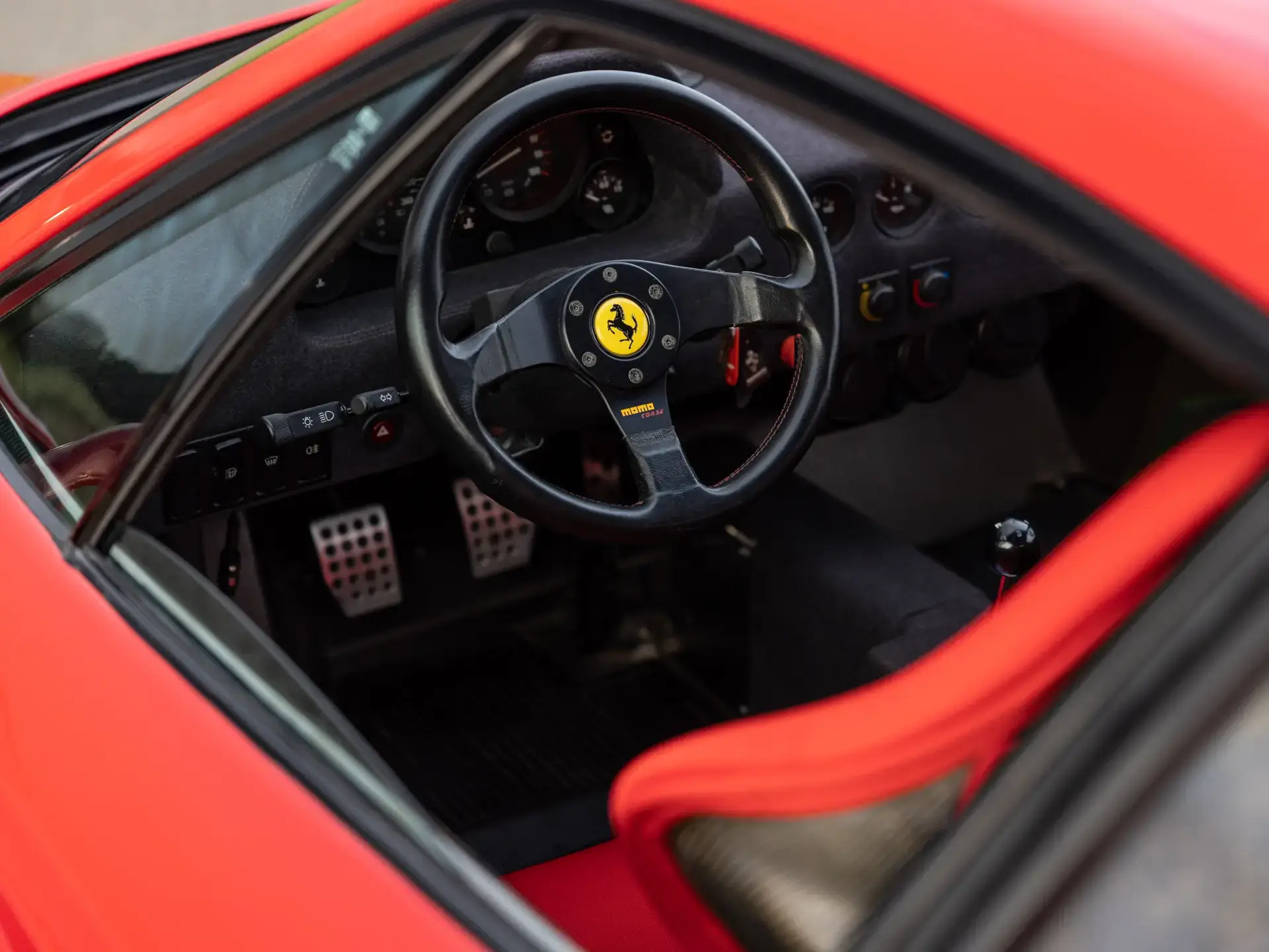 1991 Ferrari F40 Cockpit