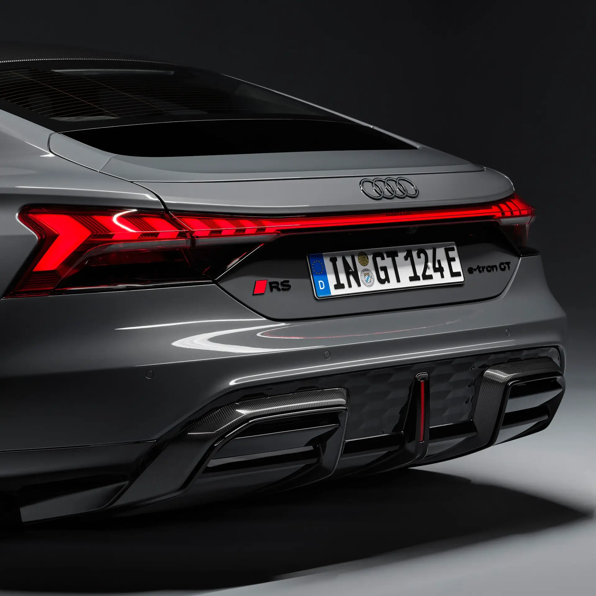 Audi RS e-tron GT (2025) Rear Close Up