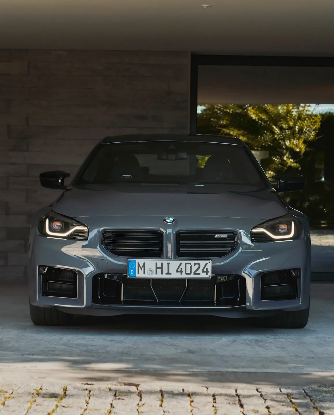 Front View of the BMW M2 2025