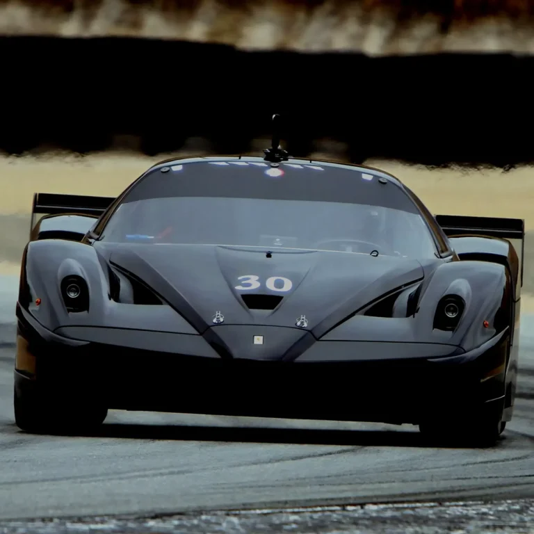 Michael Schumacher's Black Ferrari FXX #30