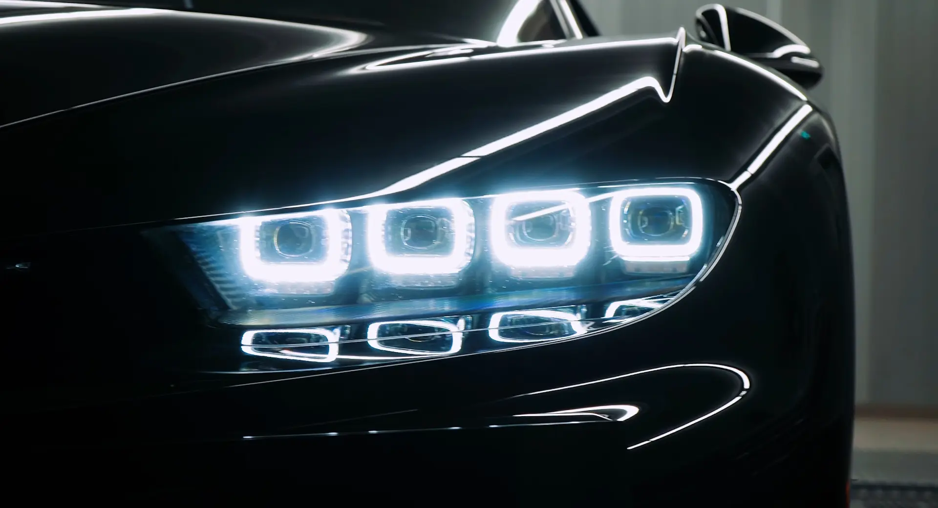 Close Up of the Headlights