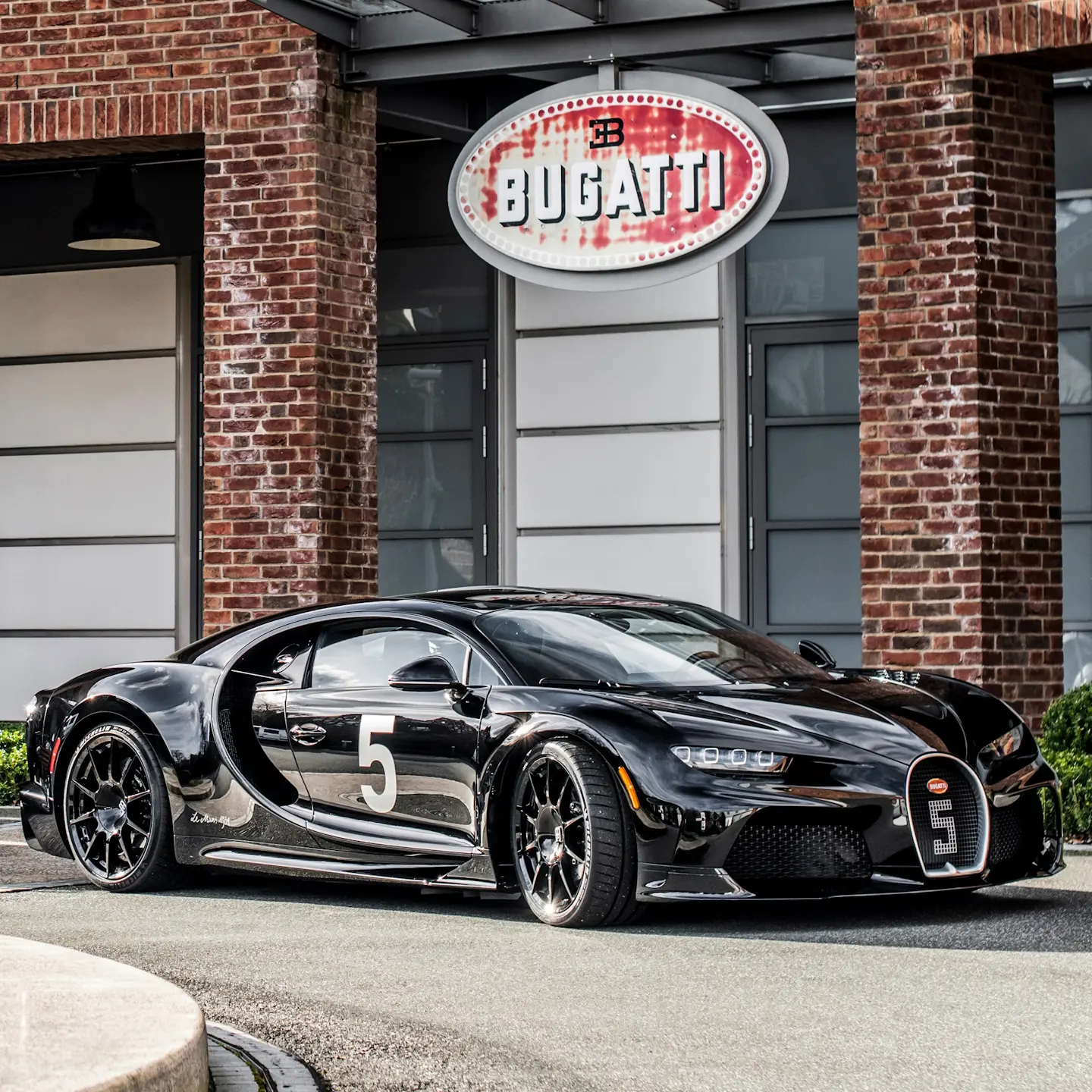 Super Sport Type 50S Parked at Bugatti Factory