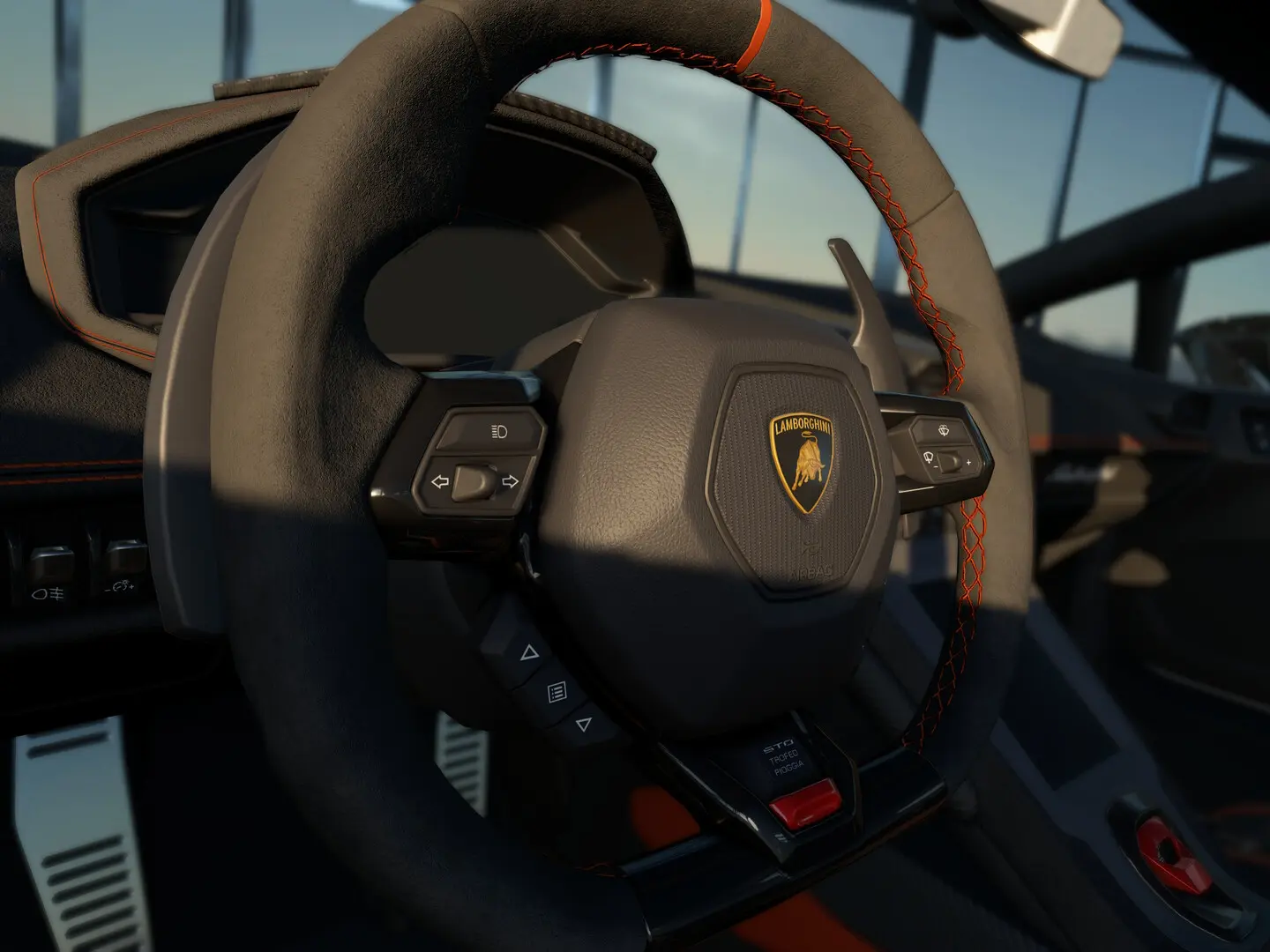 Lamborghini Huracan STO Interiors