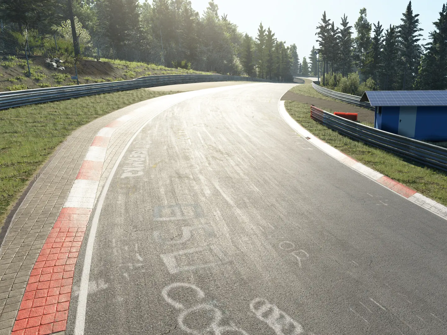 Brünnchen to Eiskurve at Nürburgring Nordschleife track