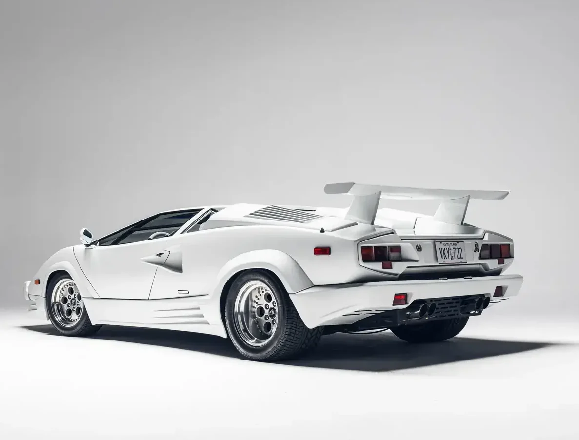 Wolf of Wall Street Lamborghini Countach Rear Left View