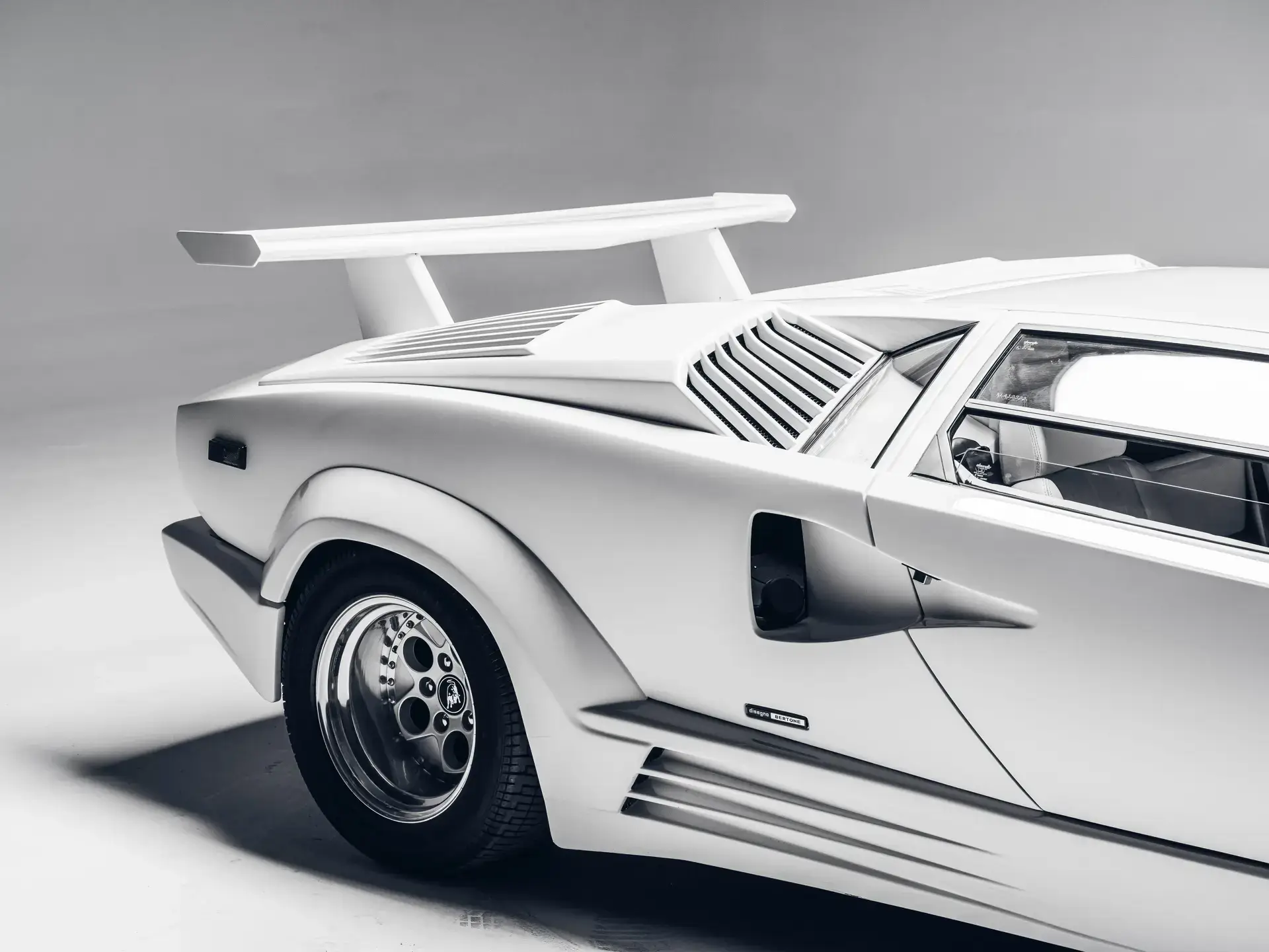 Wolf of Wall Street Lamborghini Countach Side Rear Close Up