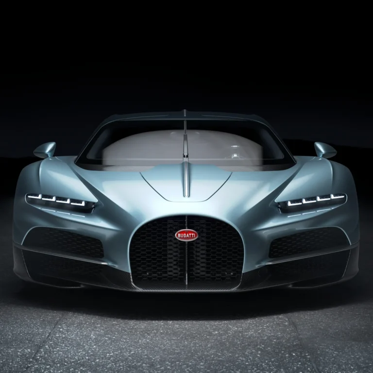 Front View of the New Bugatti Tourbillon Hypercar