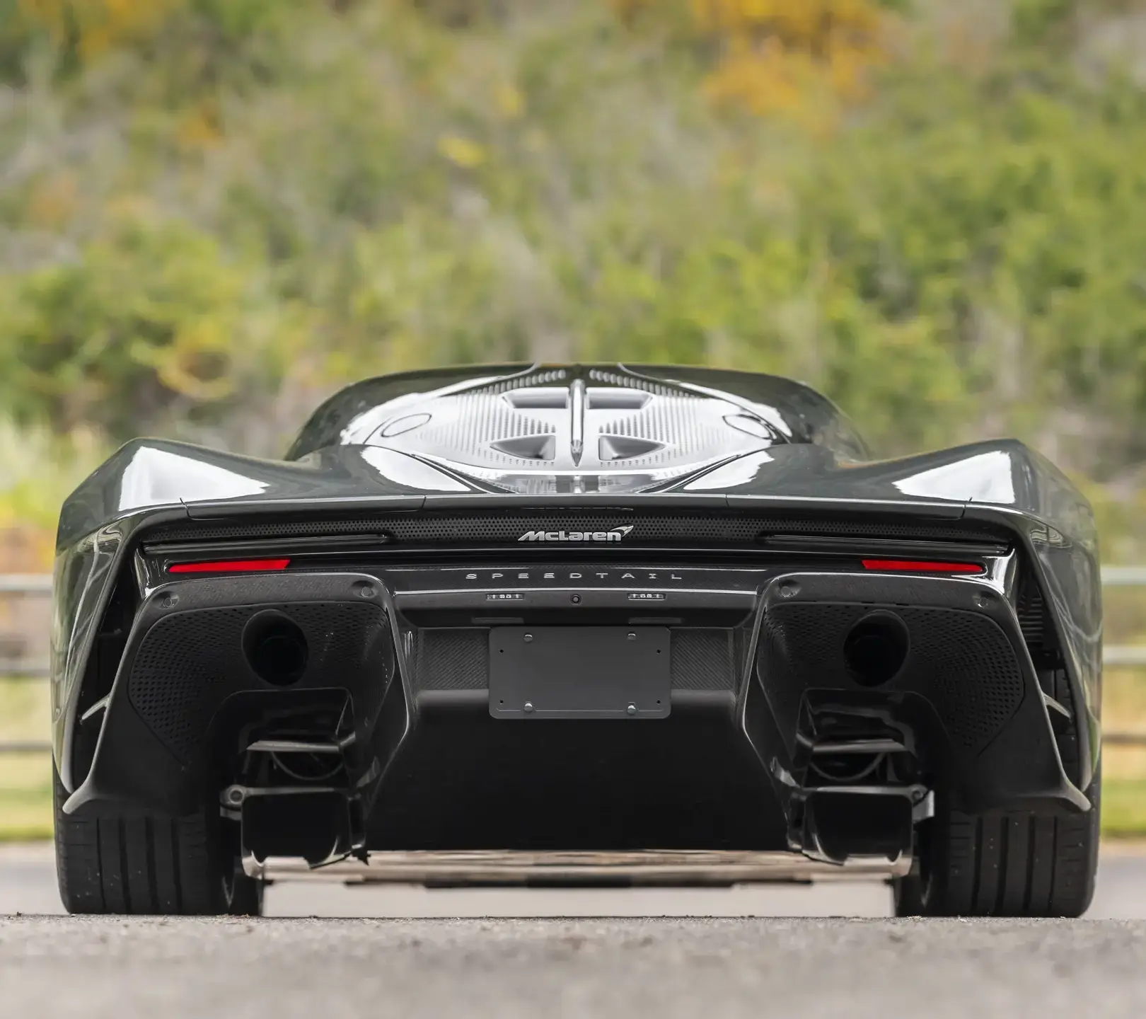 McLaren Speedtail Rear View