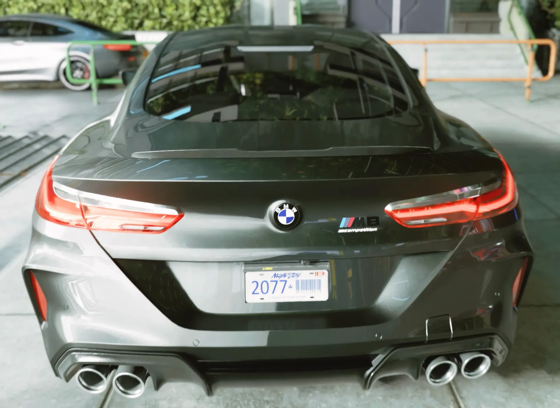 BMW M4 CSL Rear