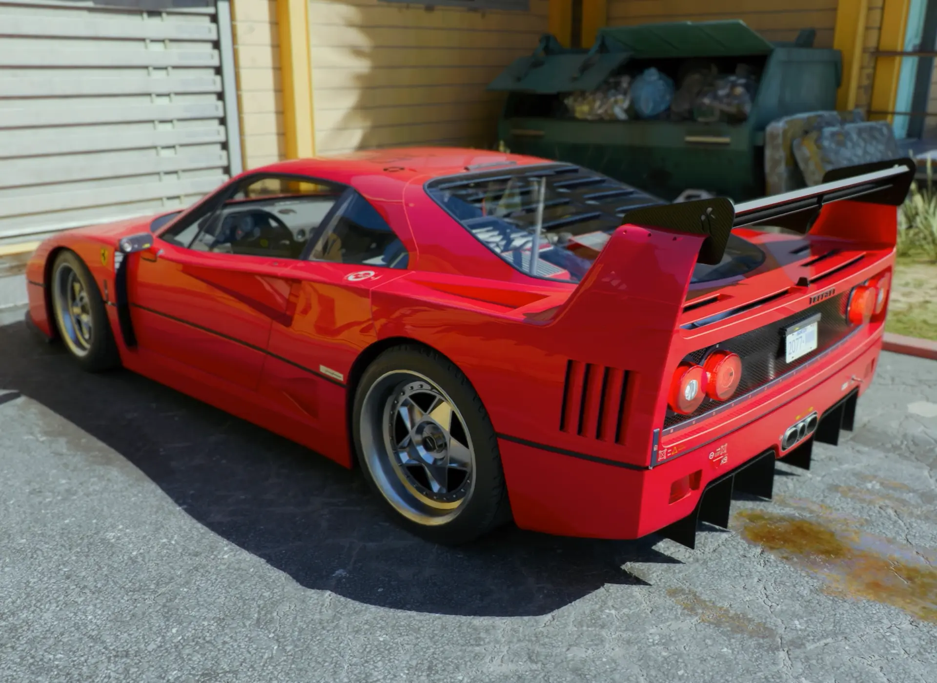 Ferrari F40 Rear Left