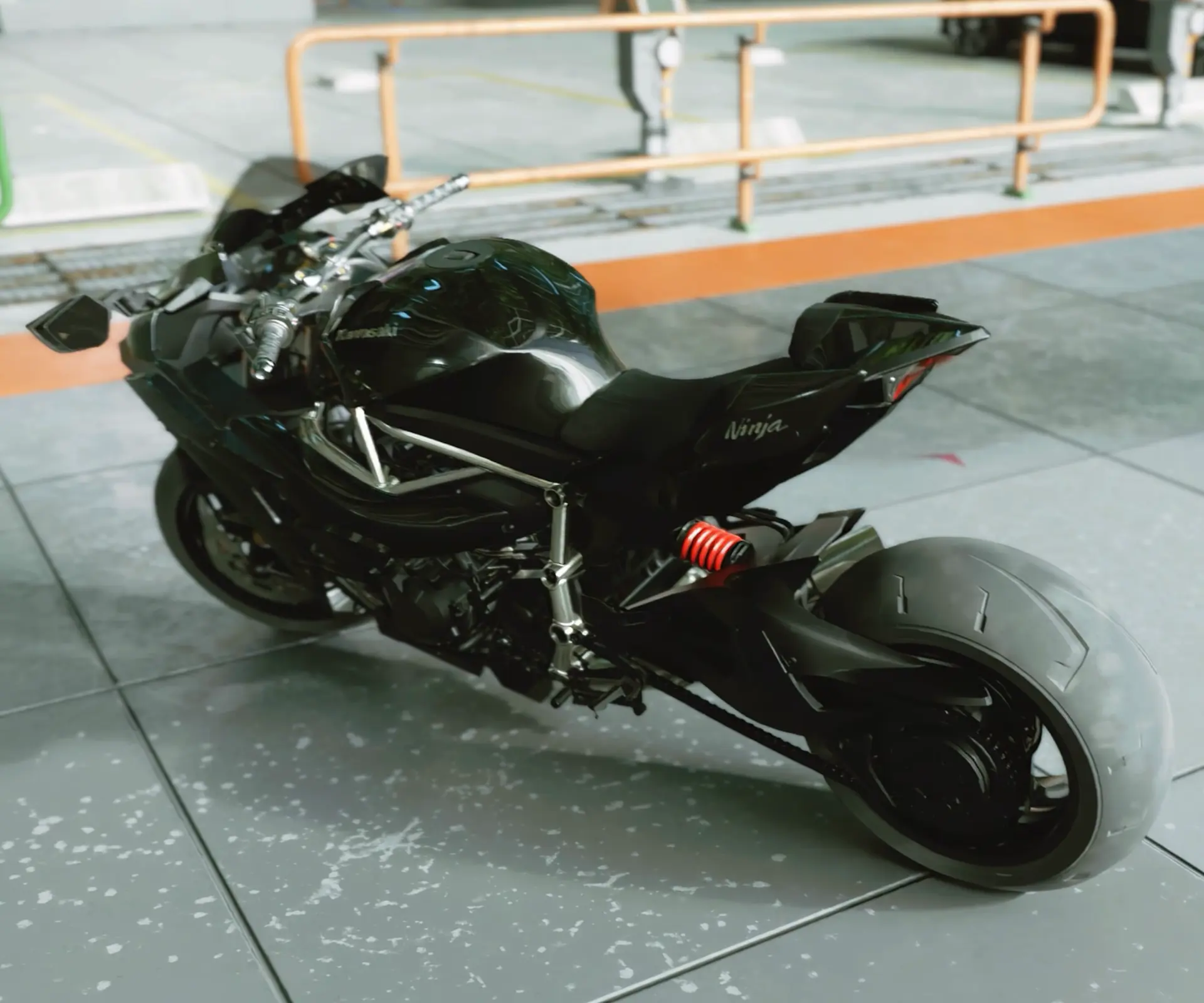 Kawasaki Ninja H2R Rear