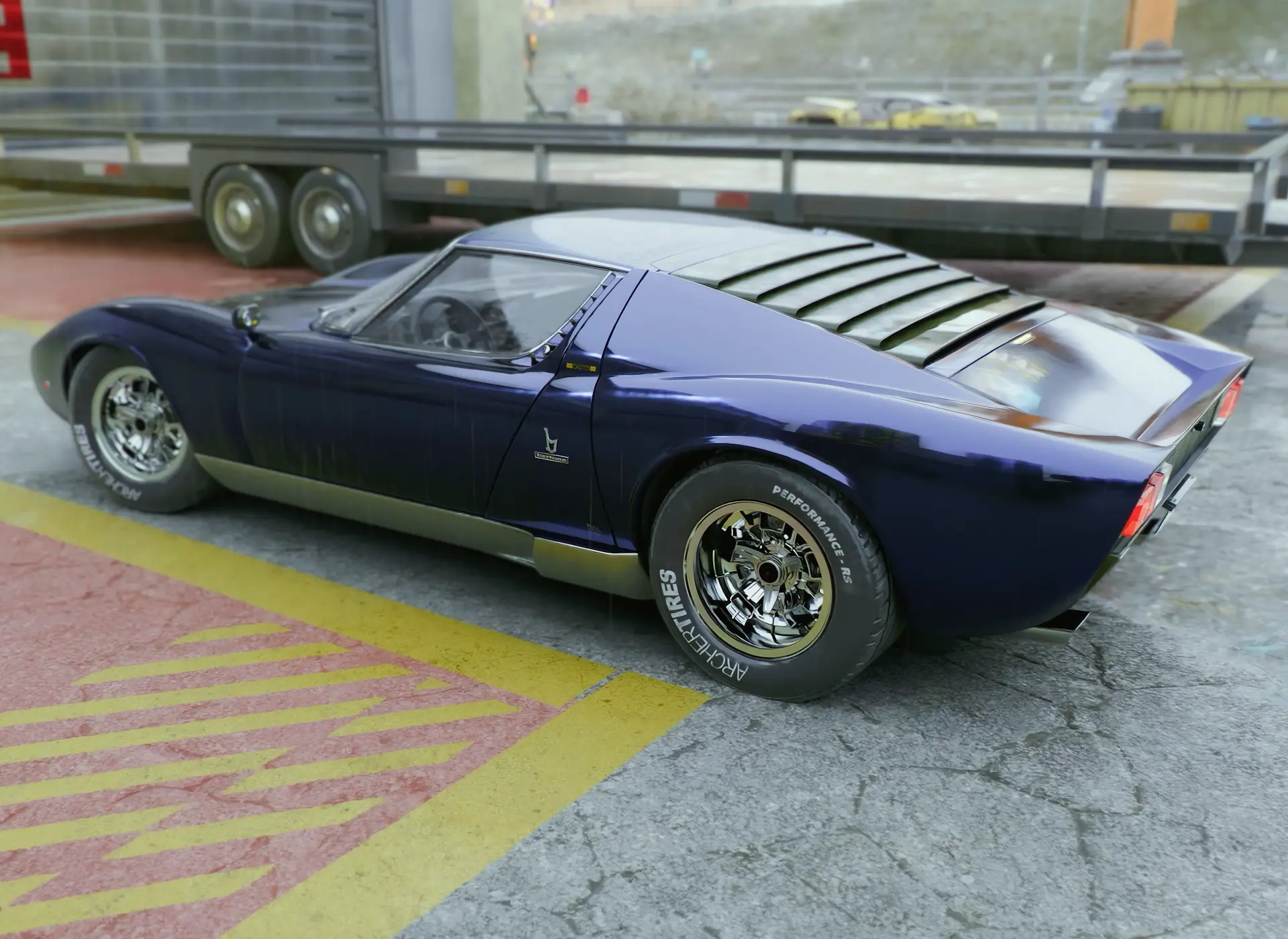 Lamborghini Miura Rear