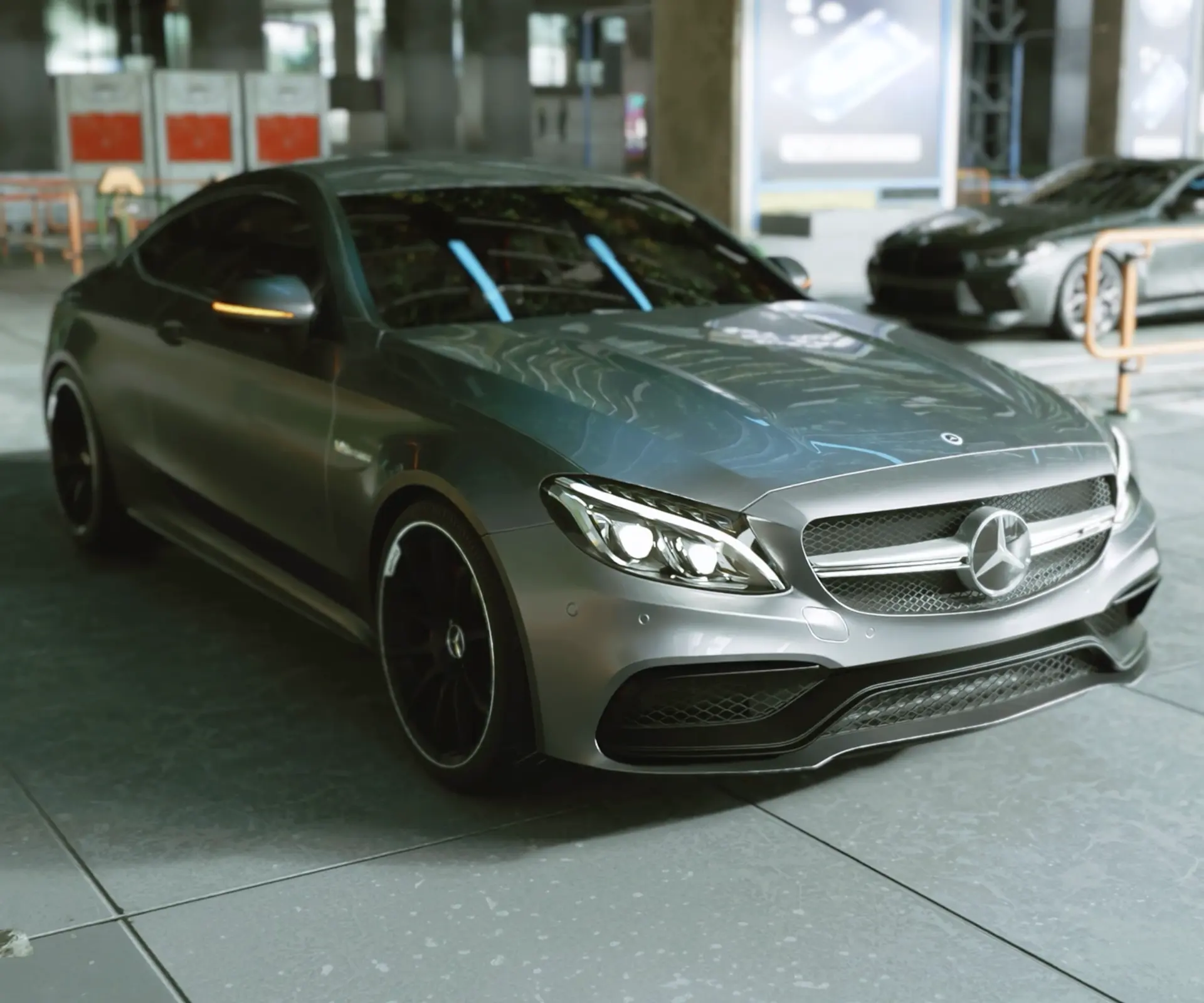 Mercedes Benz C63S AMG Front